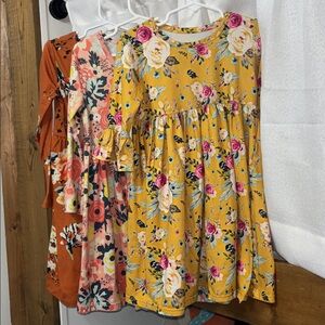 Little Girls Size 3/4 Dress Bundle